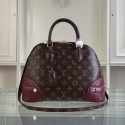 Fake Louis Vuitton Monogram Canvas ALMA MM Bag M50118 Burgundy VS03707