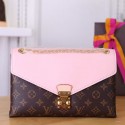 Fake Louis Vuitton Monogram Canvas & Calf Leather Pallas Chain Pink M41223 VS06214