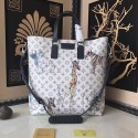 Fake Louis Vuitton Monogram Canvas Tote NS White M54127 VS03832