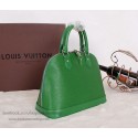 Fake Luxury Louis Vuitton Epi Leather Alma M40453 Green VS08198