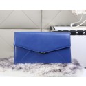 Fake Top Fendi 2Jours Clutch Calfskin Leather 8M0312 Royal VS09436