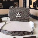 Fashion Imitation Louis Vuitton Epi Leather Twist MM Black M51065 VS00599
