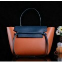 Fashion Replica Celine Belt Bag Smooth Calfskin Leather C3345 Royal&Wheat VS03404