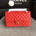 Fashion Replica Classic Chanel Lambskin Flap Shoulder Bag Red A01112 VS00699