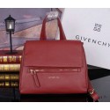 Fashion Replica Givenchy Pandora Box Bag Grainy Leather G8670 Red VS00156