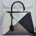 Fendi 2Jours Small Tote Bag Saffiano Leather F1163H VS09783
