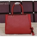 Fendi 2Jours Tote Bag Original Leather 8B8935S Burgundy VS06074