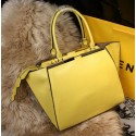 Fendi 3Jours Tote Bag Original Leather FJ2352 Yellow VS06293