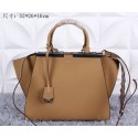 Fendi 3Jours Tote Bag Smooth Leather F8936 Apricot VS09579