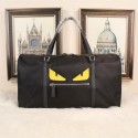 Fendi Bag Bugs Travelling Bag Nylon Fabric FD992122 Black VS01587