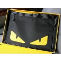 Fendi Buggies Pouch Nylon Fabric 7N00781 Yellow VS00680