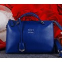 Fendi By The Way Bag with Tail Calfskin Leather FD2353 Blue VS06750