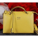 Fendi By The Way Bag with Tail Calfskin Leather FD2353 Yellow VS02738
