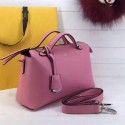 Fendi By The Way Small Boston Bag Original Leather Pink FD0805 VS02037