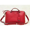 Fendi By The Way Tote Bag Original Leather F52208 Red VS00226