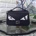 Fendi Double Micro Baguette Bag Black FD2359 VS00057