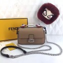 Fendi Fashion Show Double Micro Baguette Bag Khaki FD03717 VS01888