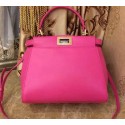 Fendi mini Peekaboo Bag Original Leather 55211 Rose VS02218