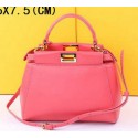 Fendi mini Peekaboo Bag Sheepskin Leather F520885 Rose VS02511