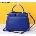Fendi mini Peekaboo Bag Sheepskin Leather F520885 Royal VS01091