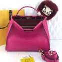 Fendi Regular Peekaboo Bag Rose Calfskin FD07121 VS08535