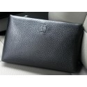 Givenchy Calfskin Leather Clutch G8019 Black VS02674