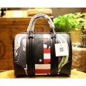 Givenchy Lucrezia Bag Calf Leather Boston Bag G9988F VS06568