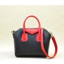 Givenchy mini Antigona Bag Original Leather G9981S Black&Red VS04286