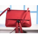 Gucci Bamboo Daily Leather Flap Shoulder Bags 370826 Red VS05470