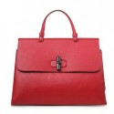 Gucci Bamboo Daily Leather Top Handle Bags 370830 Red VS03710