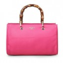 Gucci Bamboo Tote Bag Original Calf Leather 323660 Rose VS03316