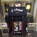 Gucci Black Techno Canvas Techpack With Embroidery 429037 VS07989