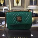 Gucci Broadway Chain Shoulder Bag Green 432581 VS07867