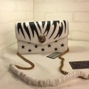 Gucci Broadway Leather Clutch White 443645 VS07131