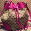 Gucci Classic Bucket Bag Original GG Canvas 381597 Rose VS07752