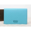 Gucci Diamante Leather Clutch G8028 Light Blue VS04472