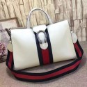 Gucci Dionysus Leather Top Handle Bag White 444167 VS01325