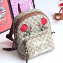 Gucci Embroidered GG Supreme Backpack 427042 VS04239