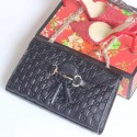 Gucci Emily Guccissima Leather Shoulder Bag Black 295402 VS06644