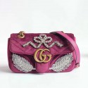 Gucci GG Marmont Embroidered Velvet Mini Bag 446744 VS09102