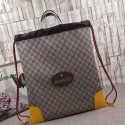 Gucci GG Supreme Drawstring Backpack 473872 VS06487