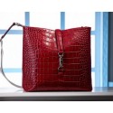 Gucci Jackie Croco Leather Hobo Bag 362898 Red VS03870