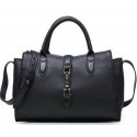 Gucci Jackie Original Leather Top Handle Bag 365460 Black VS06914