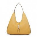 Gucci Jackie Soft Leather Hobo Bag 362968 Yellow VS03660
