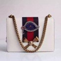 Gucci Leather Chain Shoulder Bag Off-white 432280 VS07427