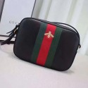 Gucci Leather Shoulder Bag 412008 Black VS05313