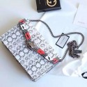 Gucci Lilith Leather Shoulder Bag Python 453753 VS03886