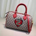 Gucci Limited Edition GG Supreme Top Handle Bag With Embroideries 409529 VS05847