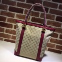 Gucci Miss GG Original GG Canvas Tote Bag Red 342591 VS08221