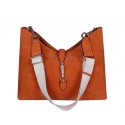 Gucci New Jackie Medium Shoulder Bag Suede Leather 246907 Wheat VS09553